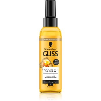 Schwarzkopf Gliss Oil Nutritive ulei protector pentru modelarea termica a parului - imagine 2